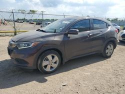 Salvage cars for sale at Houston, TX auction: 2019 Honda HR-V EX