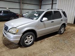 Mercedes-Benz Vehiculos salvage en venta: 2000 Mercedes-Benz ML 320