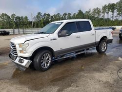 Salvage cars for sale at Harleyville, SC auction: 2015 Ford F150 Supercrew