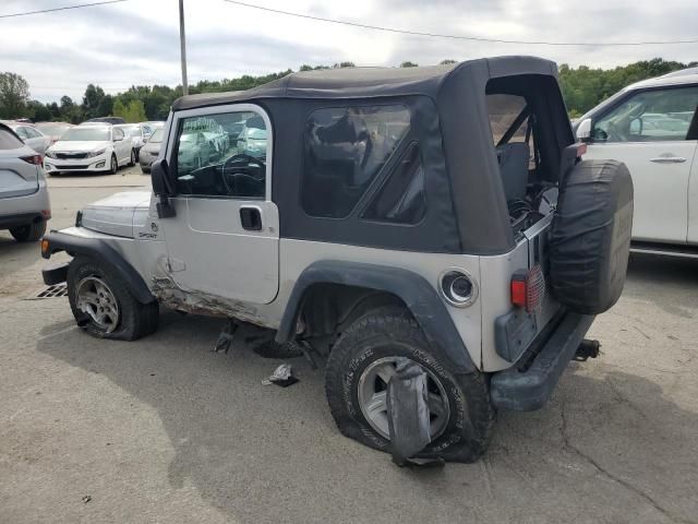 2005 Jeep Wrangler / TJ Sport