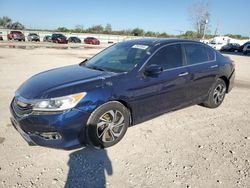 Salvage cars for sale at Kansas City, KS auction: 2016 Honda Accord LX