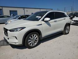 Salvage cars for sale at Haslet, TX auction: 2019 Infiniti QX50 Essential