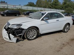 Salvage cars for sale at Davison, MI auction: 2014 Chrysler 200 Limited