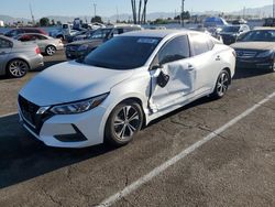 Salvage cars for sale at Van Nuys, CA auction: 2020 Nissan Sentra SV