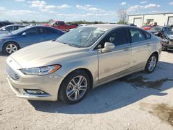 Salvage cars for sale at Kansas City, KS auction: 2018 Ford Fusion SE