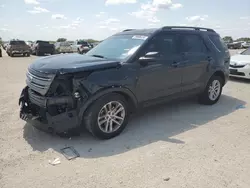 Salvage cars for sale at San Antonio, TX auction: 2015 Ford Explorer