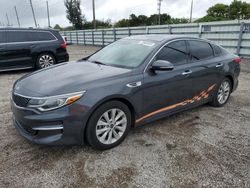 Carros salvage a la venta en subasta: 2018 KIA Optima EX