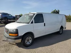 Salvage trucks for sale at Montreal Est, QC auction: 2016 GMC Savana G2500