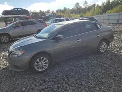 Salvage cars for sale at Windham, ME auction: 2016 Nissan Sentra S