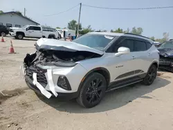 Chevrolet salvage cars for sale: 2021 Chevrolet Blazer RS