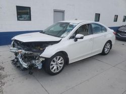 Salvage cars for sale at Farr West, UT auction: 2017 Subaru Legacy 2.5I Premium