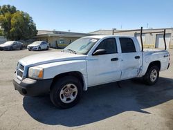 Salvage trucks for sale at Martinez, CA auction: 2005 Dodge Dakota Quattro