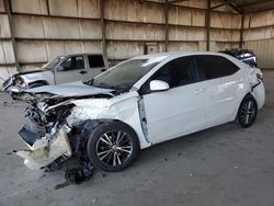 Toyota salvage cars for sale: 2016 Toyota Corolla L