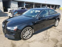 Salvage cars for sale at Fresno, CA auction: 2016 Audi A4 Premium S-Line