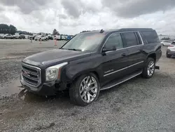 Salvage cars for sale from Copart Lumberton, NC: 2016 GMC Yukon XL C1500 SLT