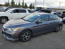 Salvage cars for sale at Rancho Cucamonga, CA auction: 2016 Honda Accord LX