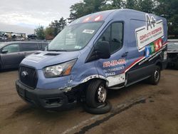 Salvage trucks for sale at New Britain, CT auction: 2023 Ford Transit T-250