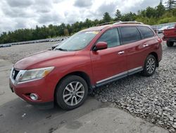 Buy Salvage Cars For Sale now at auction: 2014 Nissan Pathfinder S