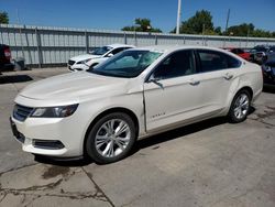 Chevrolet salvage cars for sale: 2014 Chevrolet Impala LT