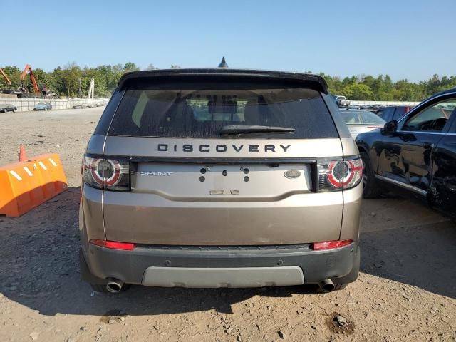 2017 Land Rover Discovery Sport SE