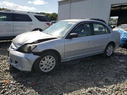 Honda salvage cars for sale: 2005 Honda Civic LX