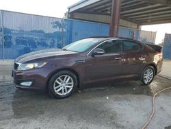 Salvage cars for sale at Riverview, FL auction: 2012 KIA Optima LX