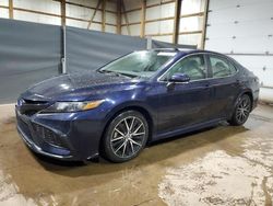 Salvage cars for sale at Columbia Station, OH auction: 2022 Toyota Camry SE