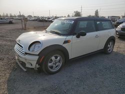 Salvage cars for sale at Eugene, OR auction: 2009 Mini Cooper Clubman