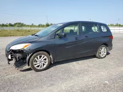 Salvage cars for sale at Ottawa, ON auction: 2013 Mazda 5