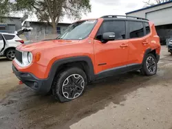 Jeep salvage cars for sale: 2017 Jeep Renegade Trailhawk