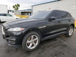 Salvage cars for sale at Colton, CA auction: 2018 Jaguar F-PACE Premium