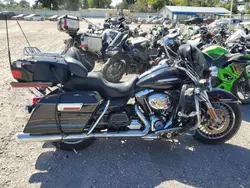 Salvage motorcycles for sale at Wichita, KS auction: 2012 Harley-Davidson Flhtk Electra Glide Ultra Limited