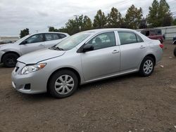 Toyota salvage cars for sale: 2009 Toyota Corolla Base