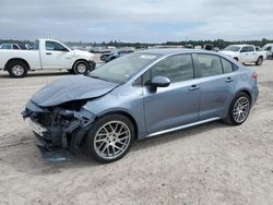 Salvage cars for sale at Houston, TX auction: 2020 Toyota Corolla LE