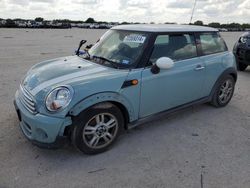 Salvage cars for sale at San Antonio, TX auction: 2013 Mini Cooper