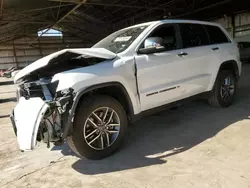 Carros salvage para piezas a la venta en subasta: 2022 Jeep Grand Cherokee Limited