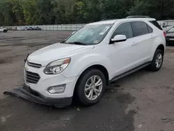 Chevrolet salvage cars for sale: 2017 Chevrolet Equinox LT