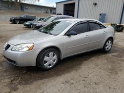 Pontiac Vehiculos salvage en venta: 2006 Pontiac G6 SE1