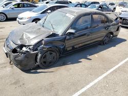 Salvage cars for sale at Rancho Cucamonga, CA auction: 2005 Honda Civic EX