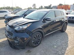 Salvage cars for sale at Bridgeton, MO auction: 2018 KIA Sportage EX