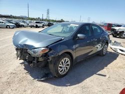 Salvage cars for sale at Tucson, AZ auction: 2017 Toyota Corolla L