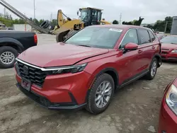 Salvage cars for sale at Bridgeton, MO auction: 2023 Honda CR-V EXL