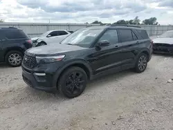 Salvage cars for sale at Kansas City, KS auction: 2020 Ford Explorer ST