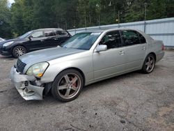 Lexus salvage cars for sale: 2002 Lexus LS 430