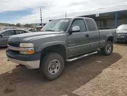 Salvage cars for sale at Colorado Springs, CO auction: 2001 Chevrolet Silverado K2500 Heavy Duty