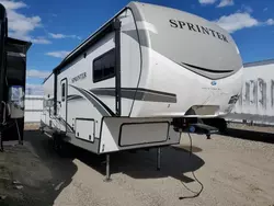 Salvage trucks for sale at Billings, MT auction: 2023 Keystone Challenger Sprinter