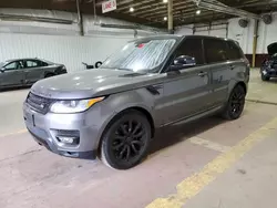 Salvage cars for sale at Marlboro, NY auction: 2016 Land Rover Range Rover Sport HSE