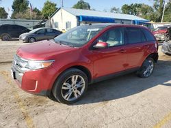 Salvage cars for sale at Wichita, KS auction: 2012 Ford Edge SEL