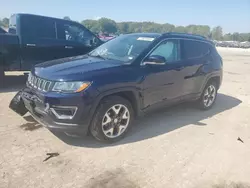 Salvage cars for sale at Bridgeton, MO auction: 2019 Jeep Compass Limited