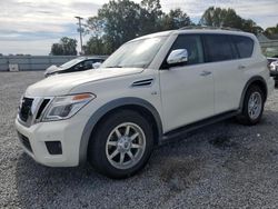 Salvage cars for sale at Gastonia, NC auction: 2017 Nissan Armada SV